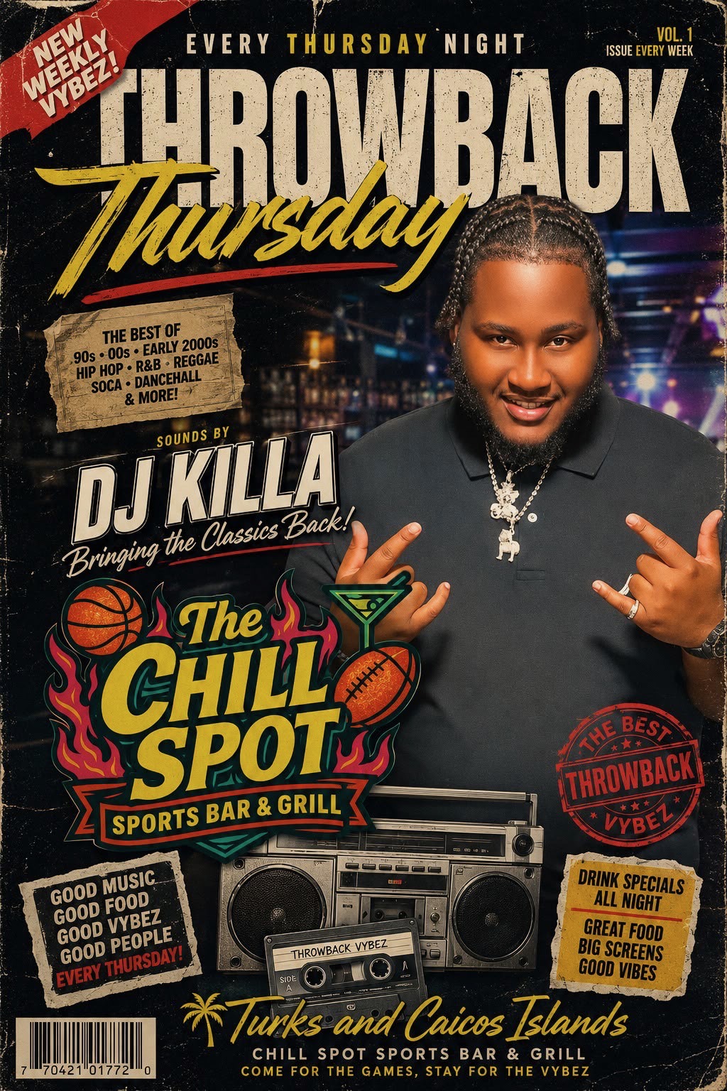 Throwback Thursday flyer